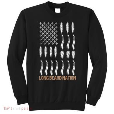 Long Beard Nation Turkey Hunting Sweatshirt