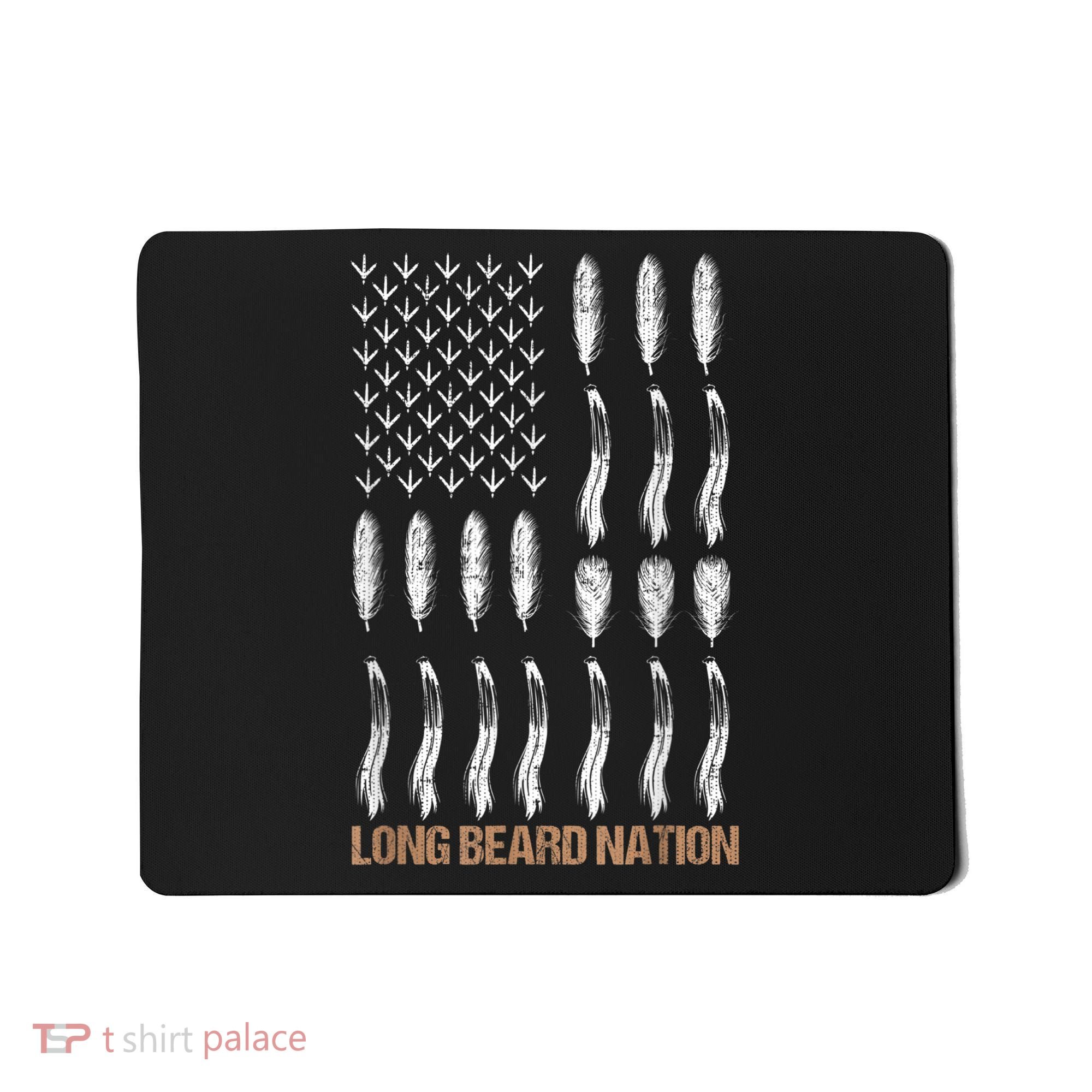 Long Beard Nation Turkey Hunting Mousepad