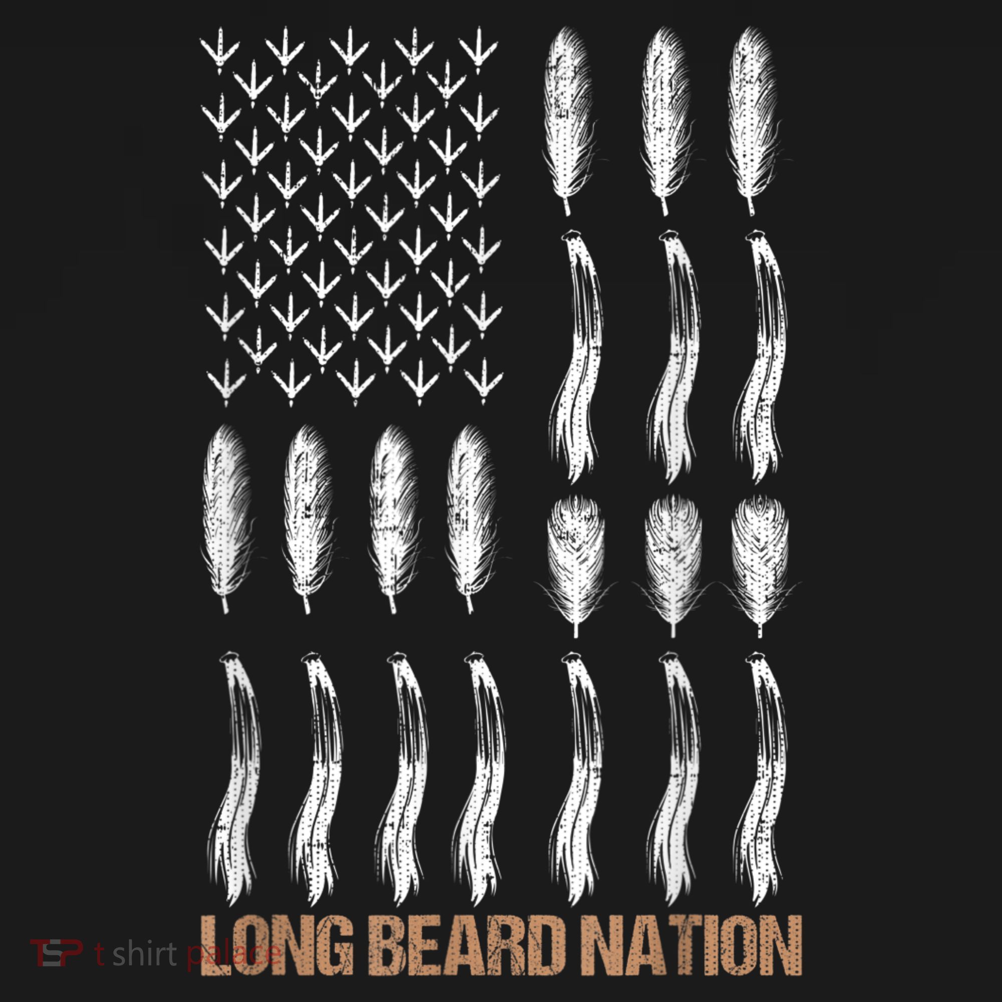 Long Beard Nation Turkey Hunting Mousepad