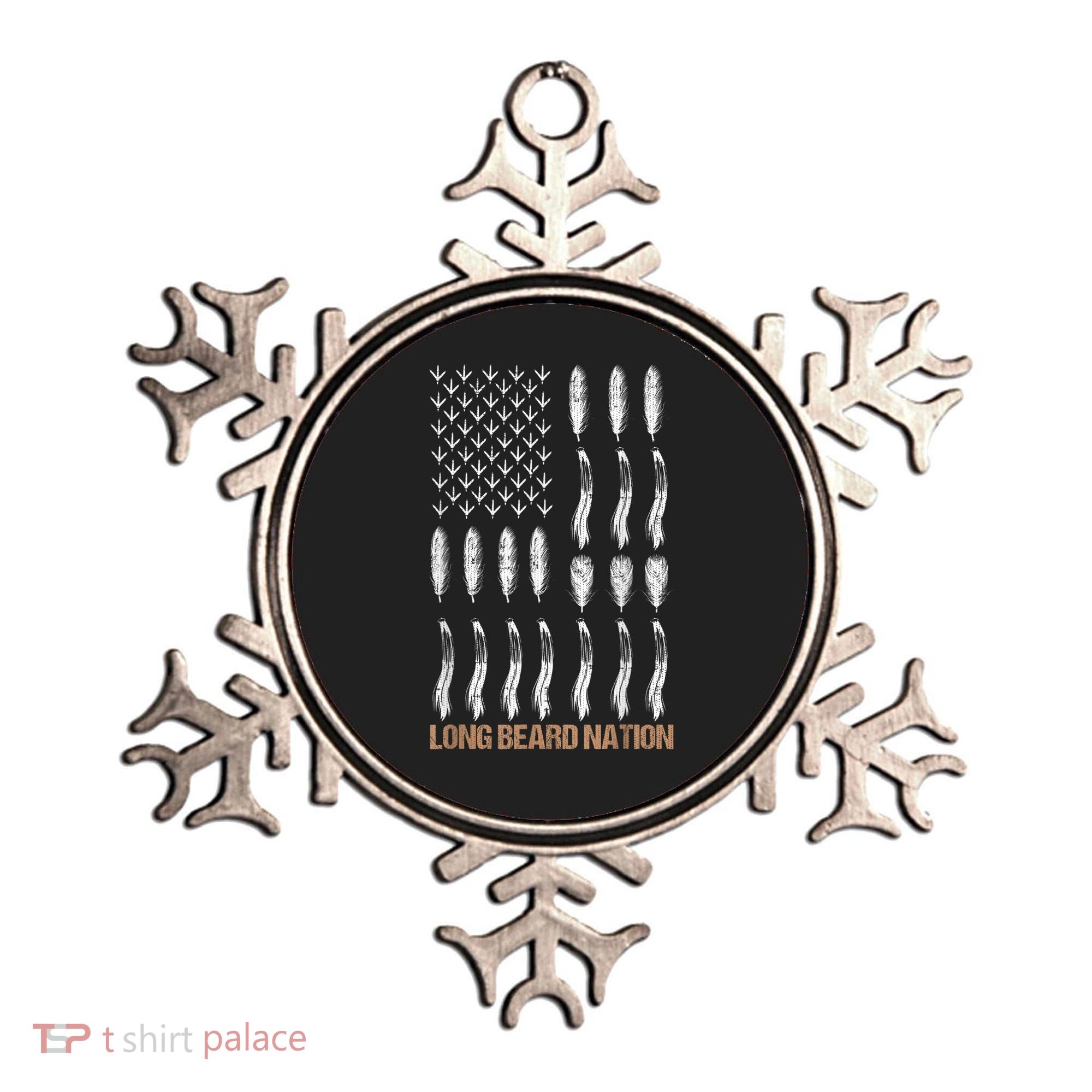 Long Beard Nation Turkey Hunting Ornament