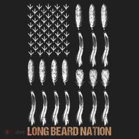 Long Beard Nation Turkey Hunting Golf Towel thumb 3