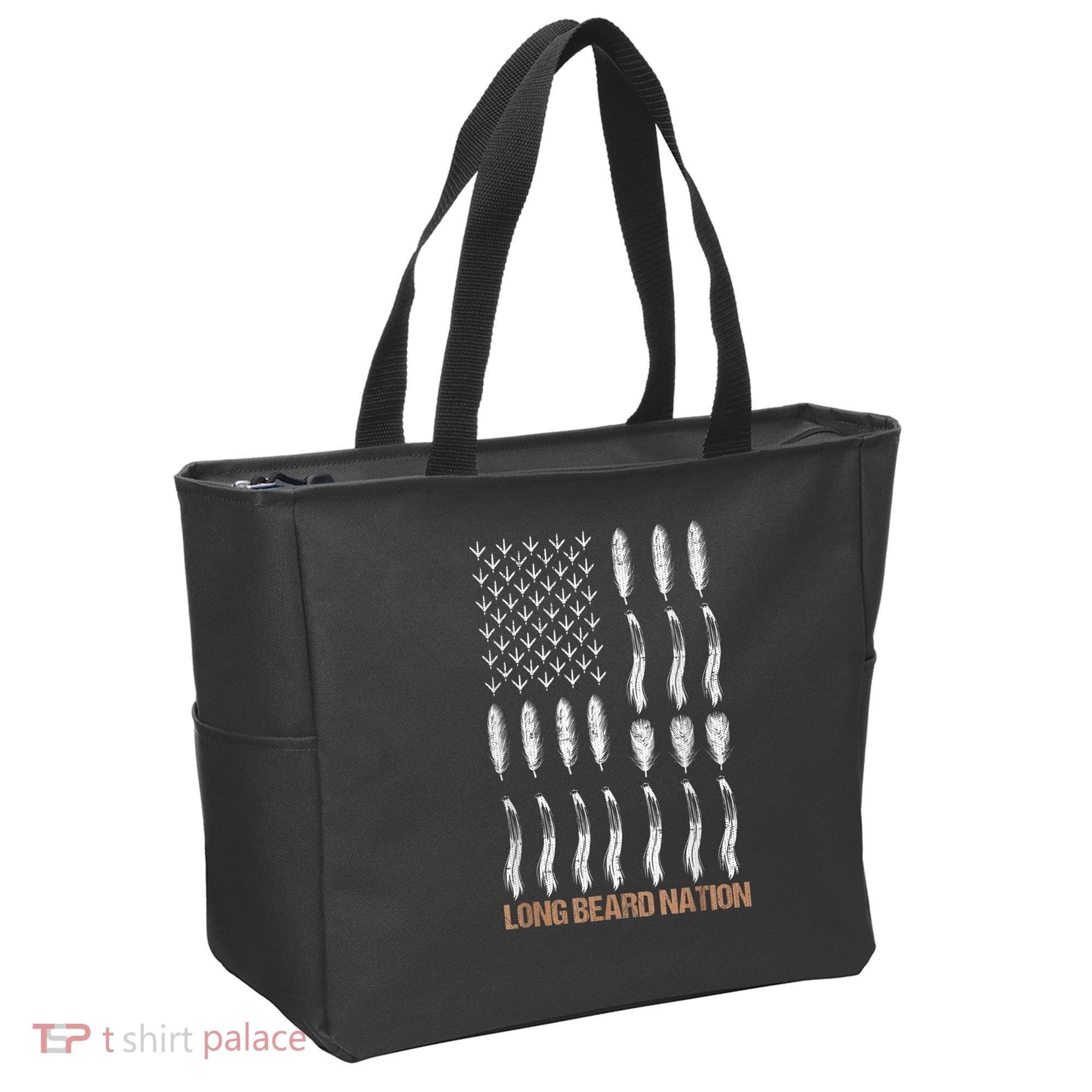 Long Beard Nation Turkey Hunting Tote Bag