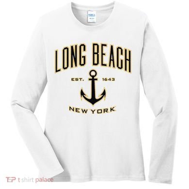 Long Beach New York Women's Long Sleeve Shirt