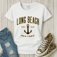 Long Beach New York Women's T-Shirt thumb 3