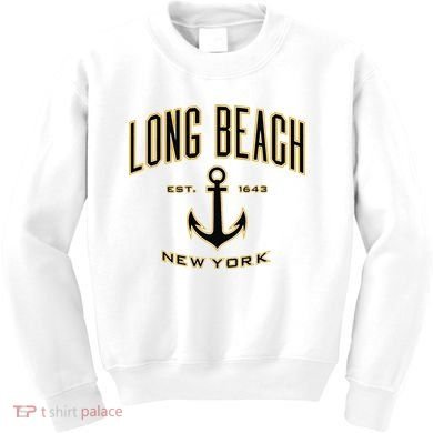 Long Beach New York Kids Sweatshirt