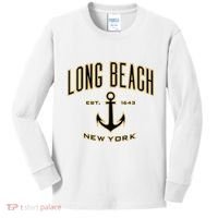 Long Beach New York Kids Long Sleeve Shirt thumb 0
