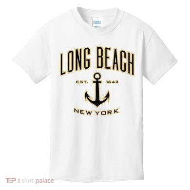 Long Beach New York Kids T-Shirt