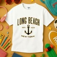 Long Beach New York Kids T-Shirt thumb 3