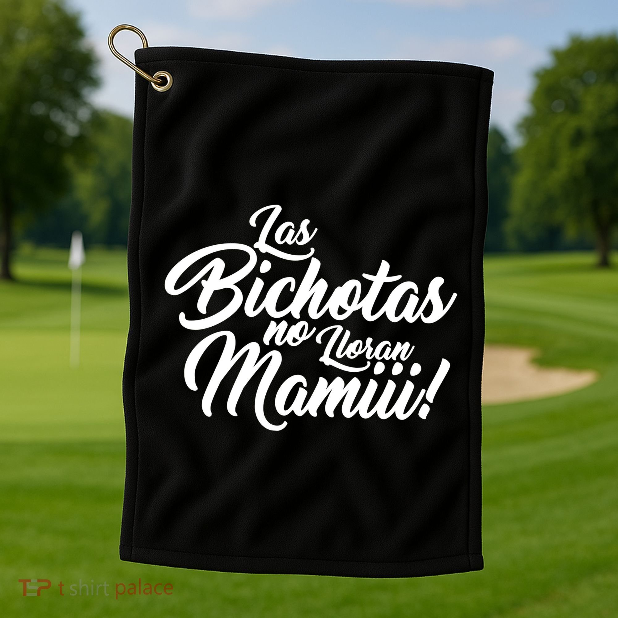 Las Bichotas No Lloran Mamiii Party Golf Towel