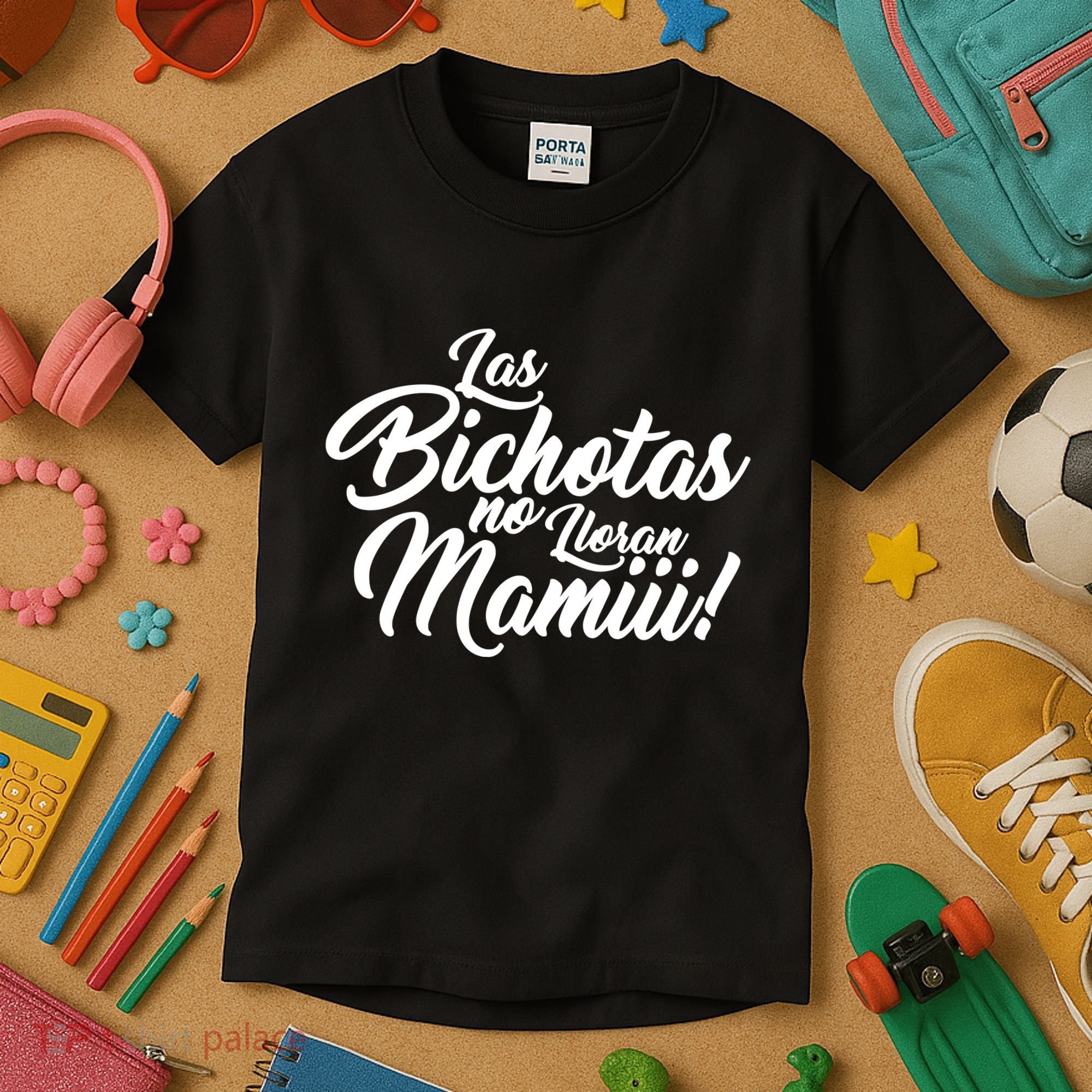 Las Bichotas No Lloran Mamiii Party Kids T-Shirt