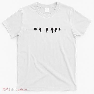 Little Birds On The Cable Wire T-Shirt