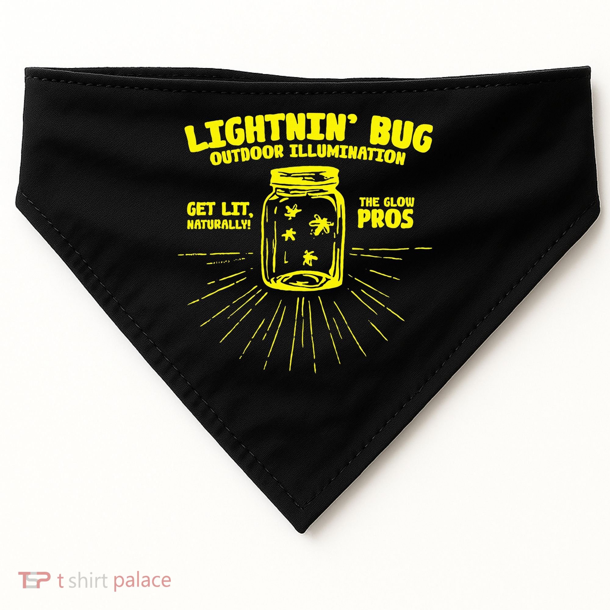 Lightnin' Bug Outdoor Illumination Get Lit Naturally The  USA-Made Doggie Bandana