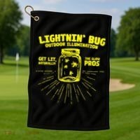 Lightnin' Bug Outdoor Illumination Get Lit Naturally The  Golf Towel thumb 1
