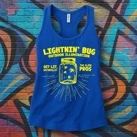 Lightnin' Bug Outdoor Illumination Get Lit Naturally The  Women's Tank Top thumb 3