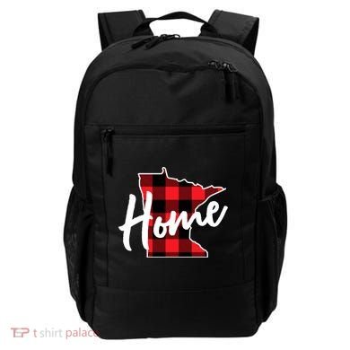 Lumberjack Buffalo Plaid Minnesota Home State Cute Gift Back Gift Backpack