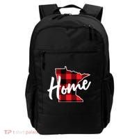 Lumberjack Buffalo Plaid Minnesota Home State Cute Gift Back Gift Backpack thumb 0
