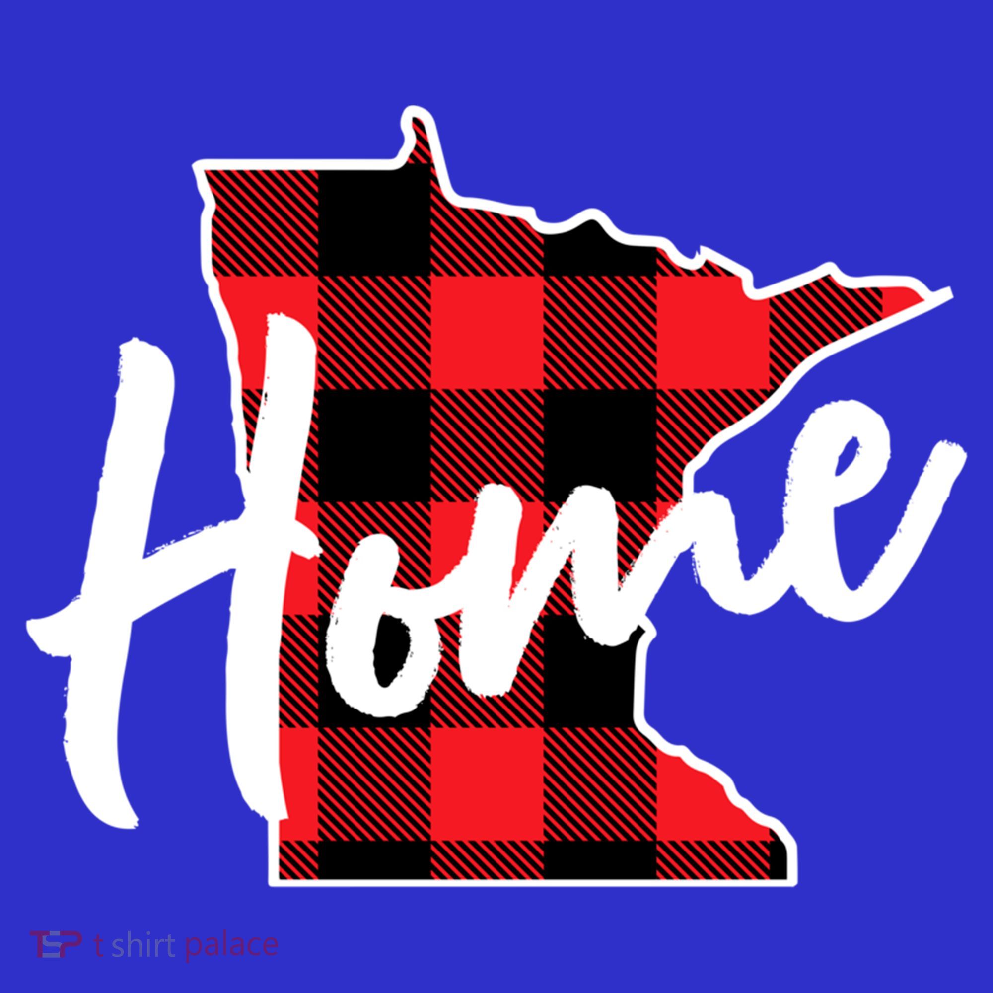 Lumberjack Buffalo Plaid Minnesota Home State Cute Gift Back Gift Baby Bodysuit