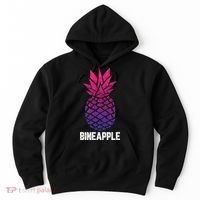 LGBTQ BiSexual Pineapple Tropical Summer Cool Pride Gifts Hoodie thumb 0