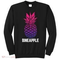 LGBTQ BiSexual Pineapple Tropical Summer Cool Pride Gifts Sweatshirt thumb 0