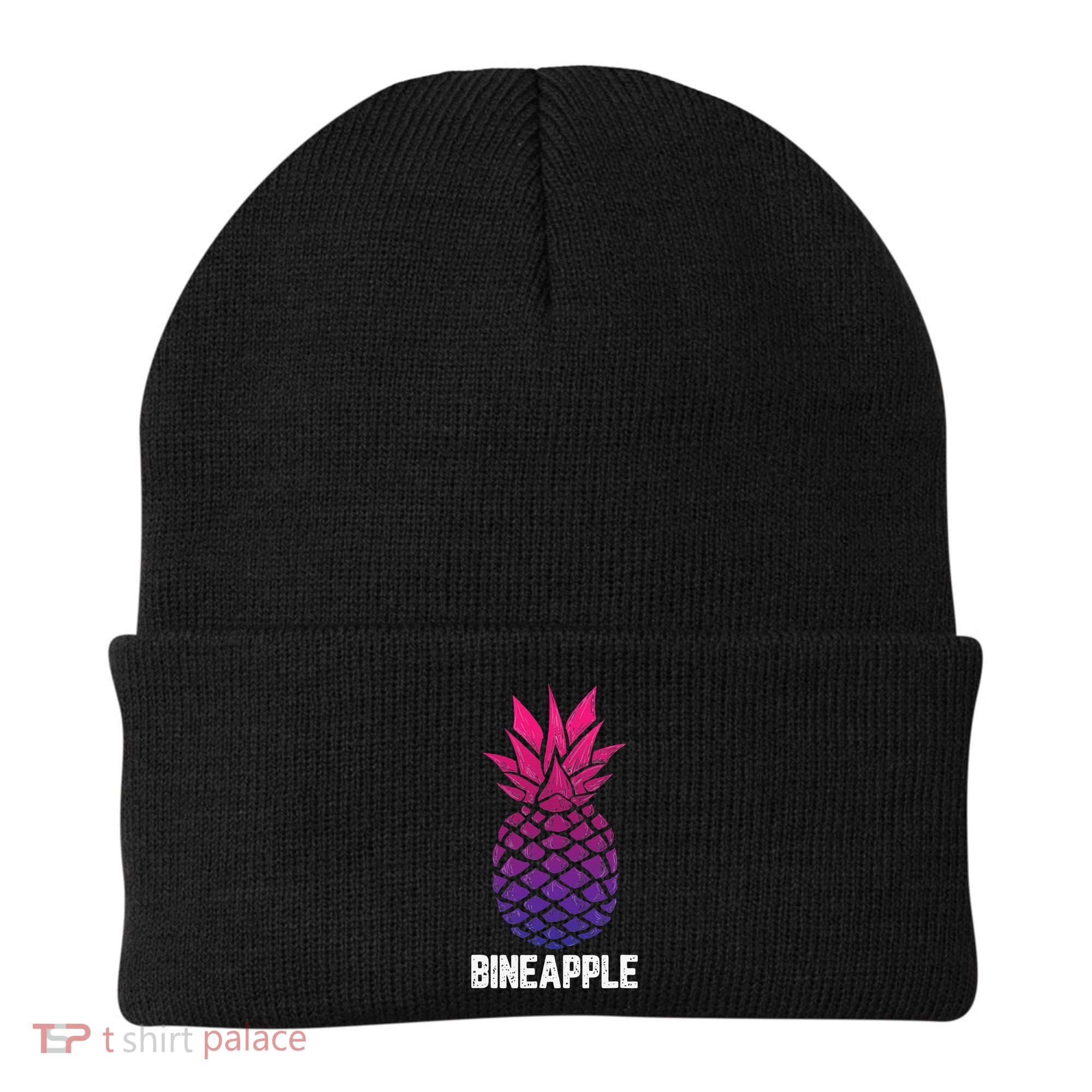 LGBTQ BiSexual Pineapple Tropical Summer Cool Pride Gifts Beanie
