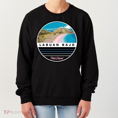 Labuan Bajo Pink Island Women's Sweatshirt