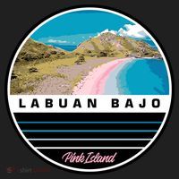 Labuan Bajo Pink Island Women's Sweatshirt thumb 2