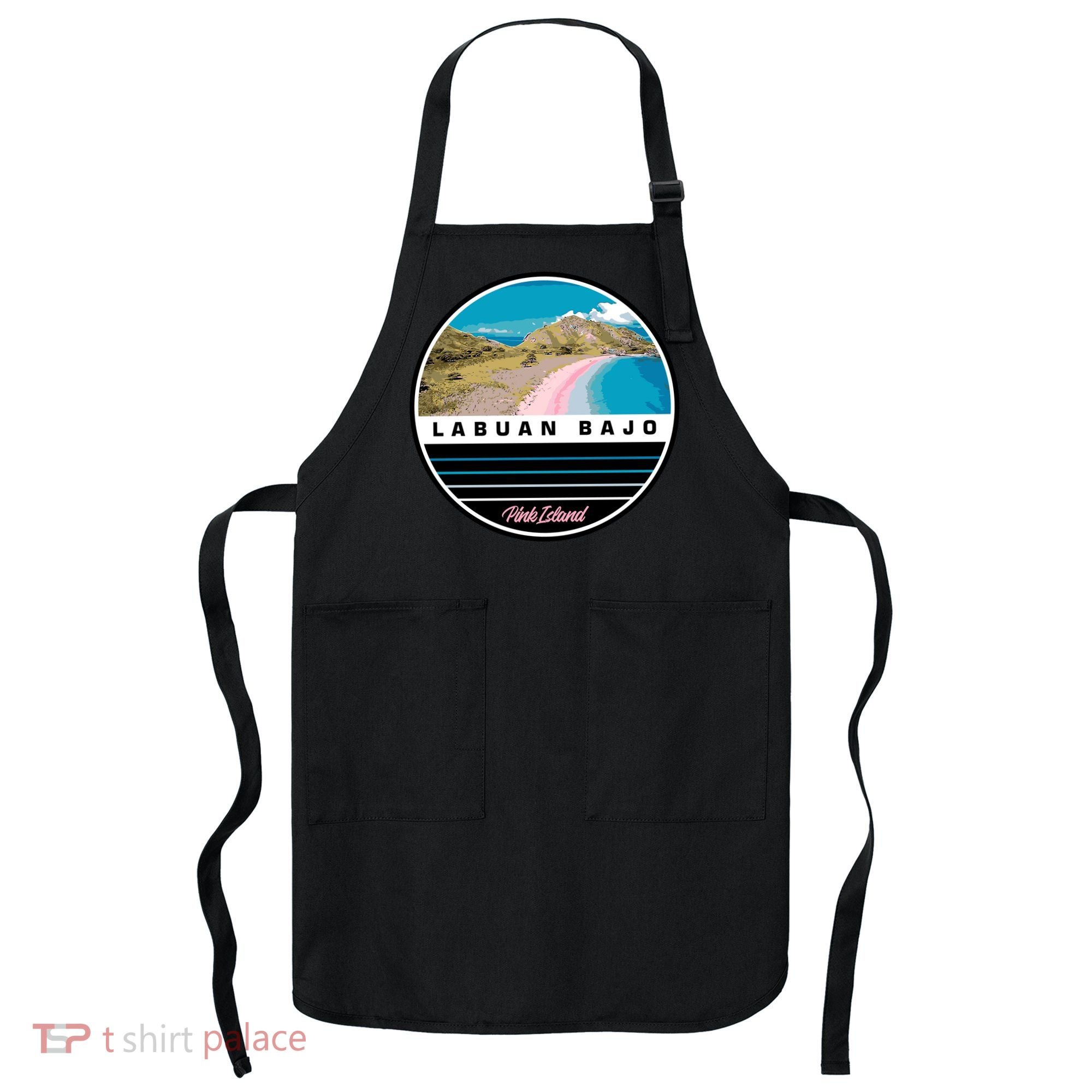 Labuan Bajo Pink Island Apron