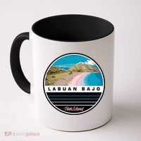 Labuan Bajo Pink Island Coffee Mug thumb 0