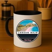 Labuan Bajo Pink Island Coffee Mug thumb 4