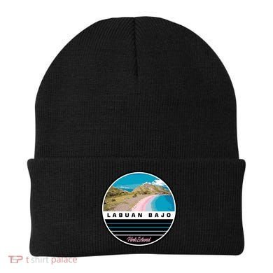 Labuan Bajo Pink Island Beanie