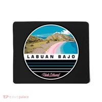 Labuan Bajo Pink Island Mousepad thumb 0