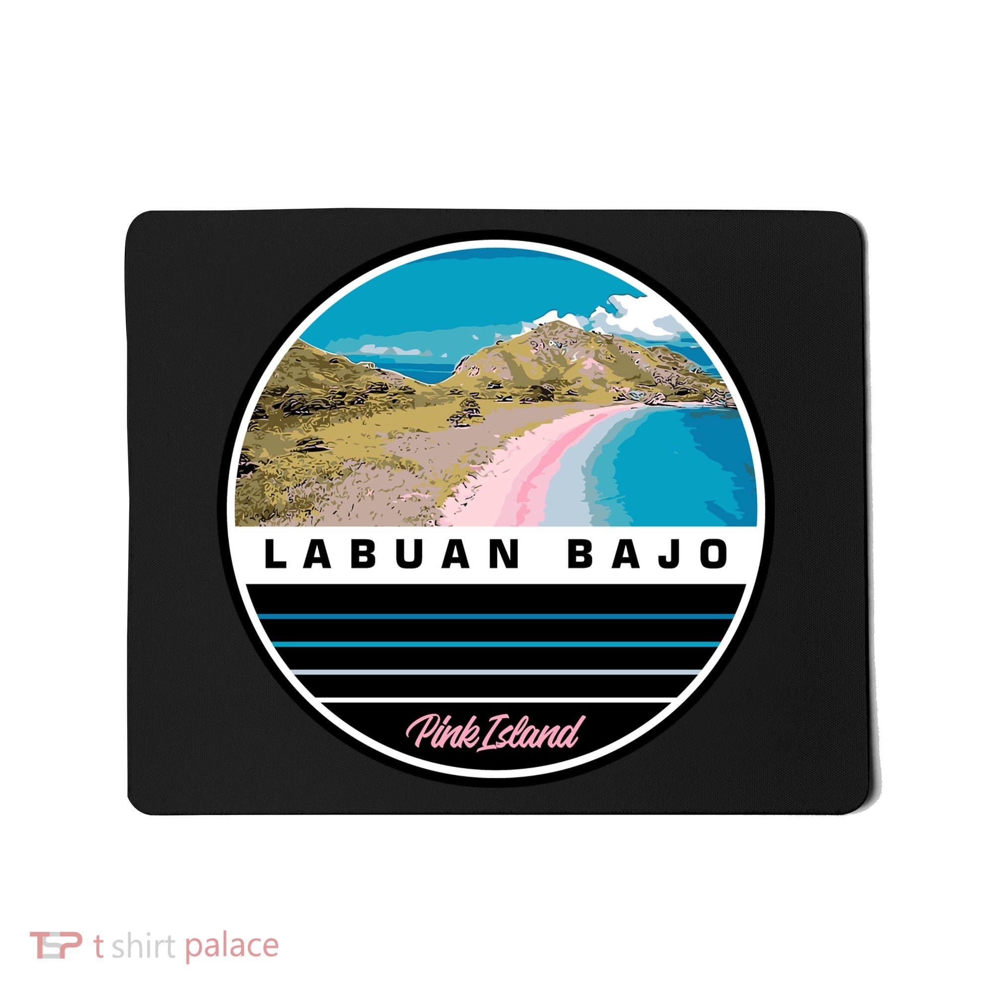 Labuan Bajo Pink Island Mousepad