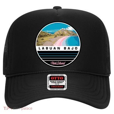 Labuan Bajo Pink Island Hat