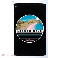 Labuan Bajo Pink Island Golf Towel thumb 0