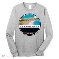 Labuan Bajo Pink Island Long Sleeve Shirt thumb 0