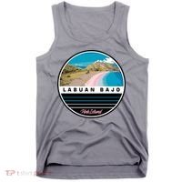 Labuan Bajo Pink Island Tank Top thumb 0