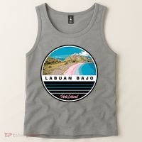Labuan Bajo Pink Island Tank Top thumb 2
