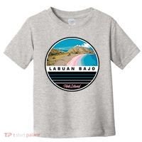 Labuan Bajo Pink Island Toddler T-Shirt thumb 0
