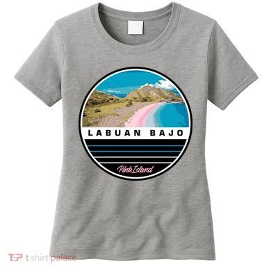 Labuan Bajo Pink Island Women's T-Shirt