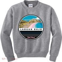 Labuan Bajo Pink Island Kids Sweatshirt thumb 0