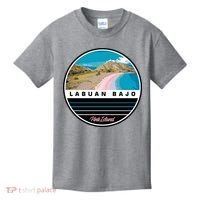 Labuan Bajo Pink Island Kids T-Shirt thumb 0