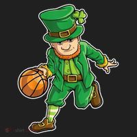 Leprechaun Basketball Player St Patrick's Day Women's Sweatshirt thumb 2