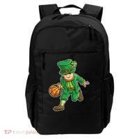 Leprechaun Basketball Player St Patrick's Day Backpack thumb 0