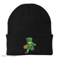 Leprechaun Basketball Player St Patrick's Day Beanie thumb 0