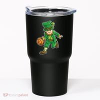 Leprechaun Basketball Player St Patrick's Day Tumbler thumb 0