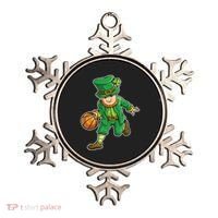 Leprechaun Basketball Player St Patrick's Day Ornament thumb 0