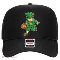 Leprechaun Basketball Player St Patrick's Day Hat thumb 0