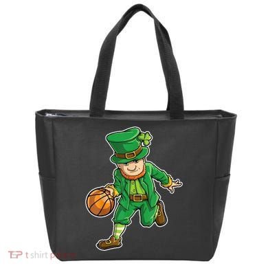 Leprechaun Basketball Player St Patrick's Day Tote Bag