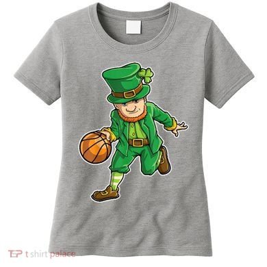 Leprechaun Basketball Player St Patrick's Day Women's T-Shirt