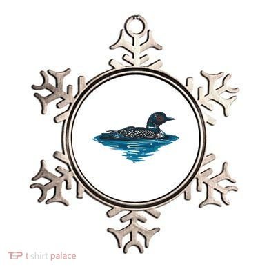 Loon Bird Painting Duck Lake Ornament